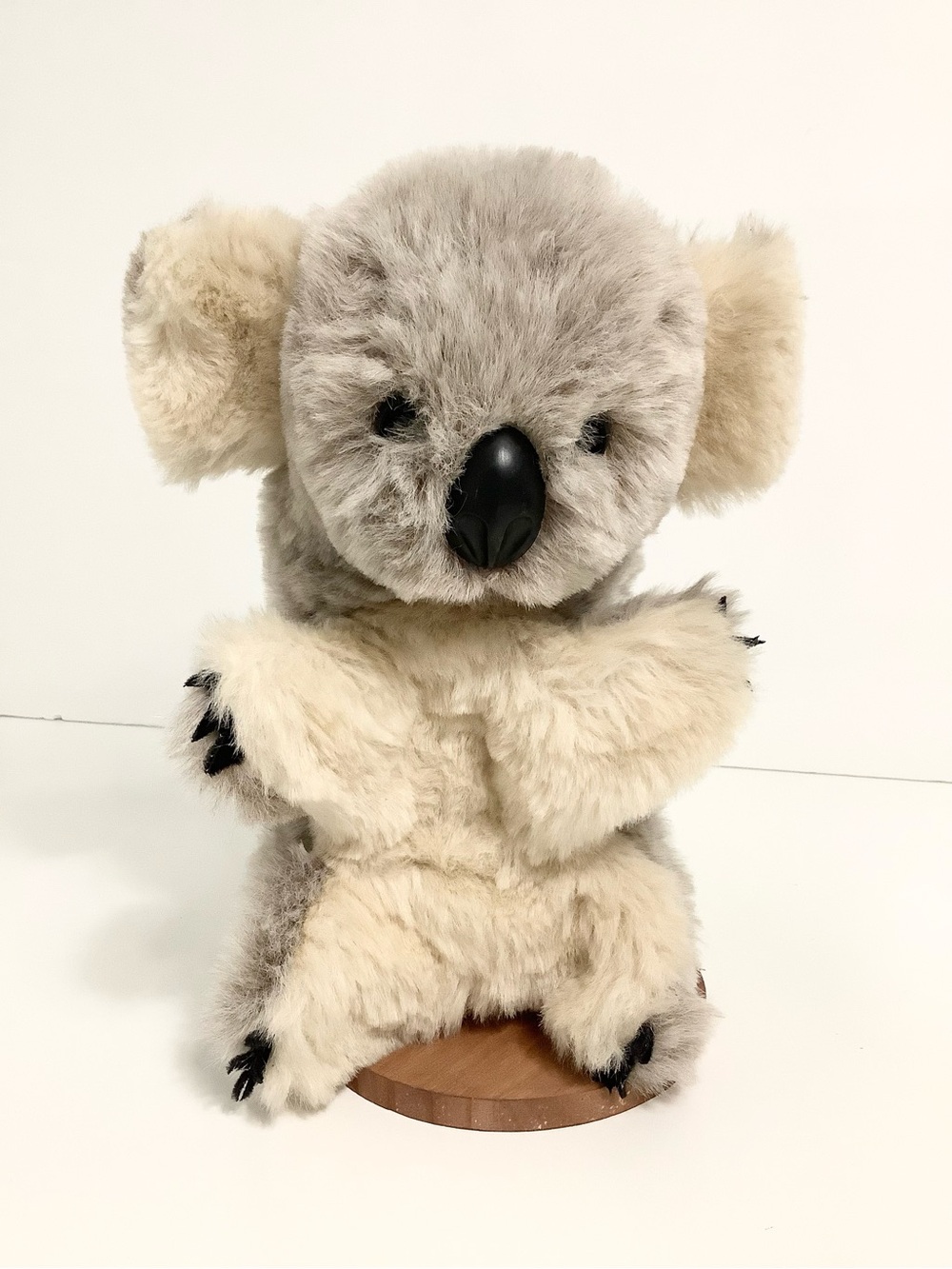 Vtg. Collectible 1980 Daphne Realistic Plush Koala Hand Puppet, Golf Club Cover